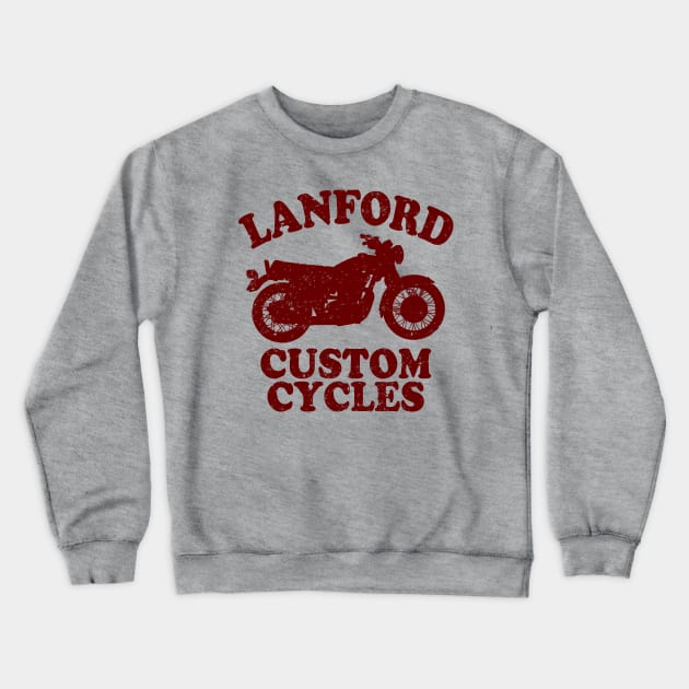 Lanford Custom Cycles Crewneck Sweatshirt by klance